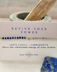 Revive Your Power ⎮ Gemstone Intention Bracelet