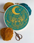 Lunar Moth Embroidery Kit