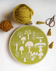 Mushrooms Embroidery Kit