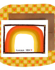 THANK YOU RAINBOW Greeting Card