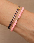 Scosha Classic Diamond Bracelet - Cadillac Pink