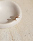 Opal Studs: 14k Gold Fill