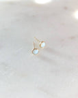 Opal Studs: 14k Gold Fill