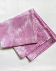 Naturally Dyed Cotton Tea Towel - Magenta - Eco Friendly