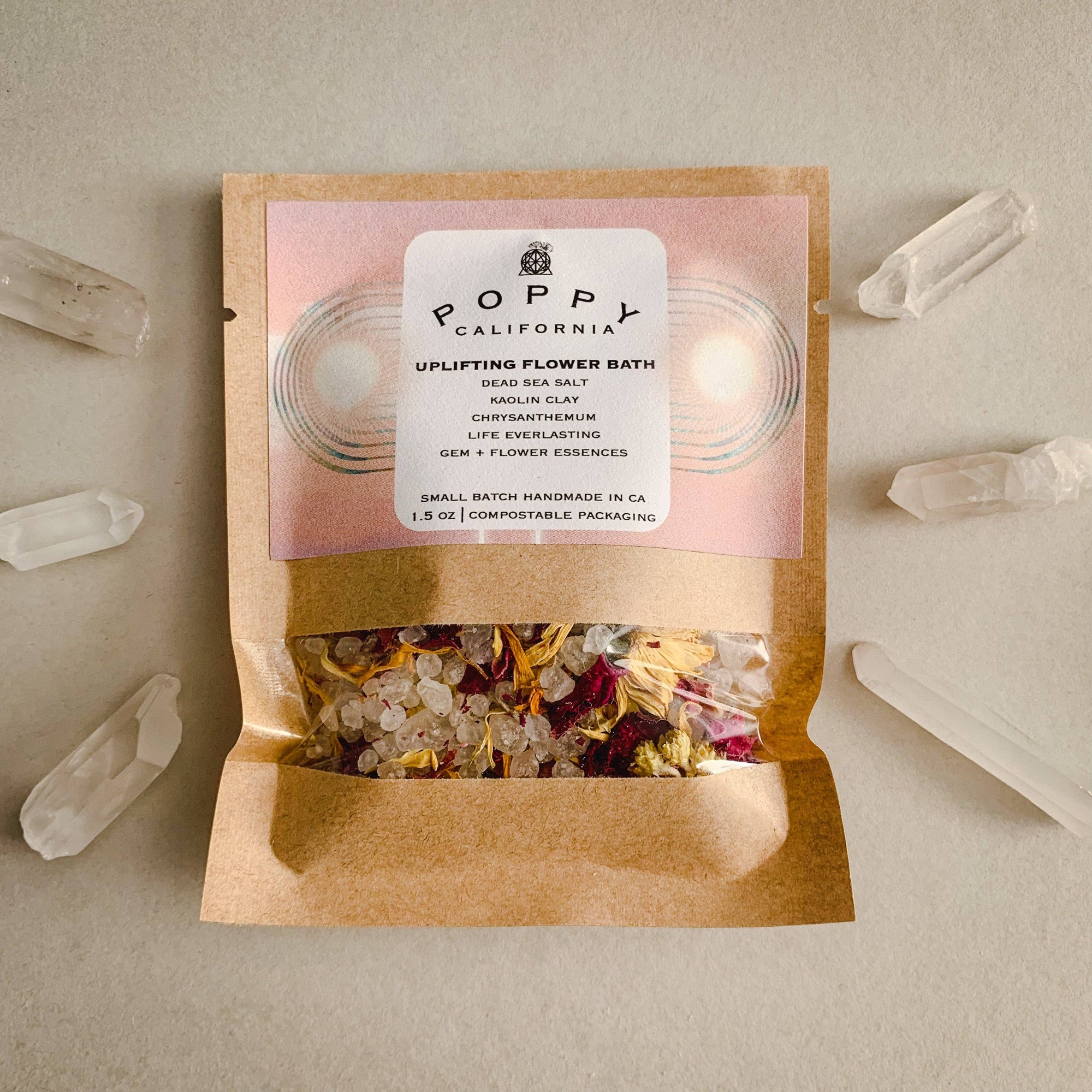 Uplifting Flower Bath Salt Packet