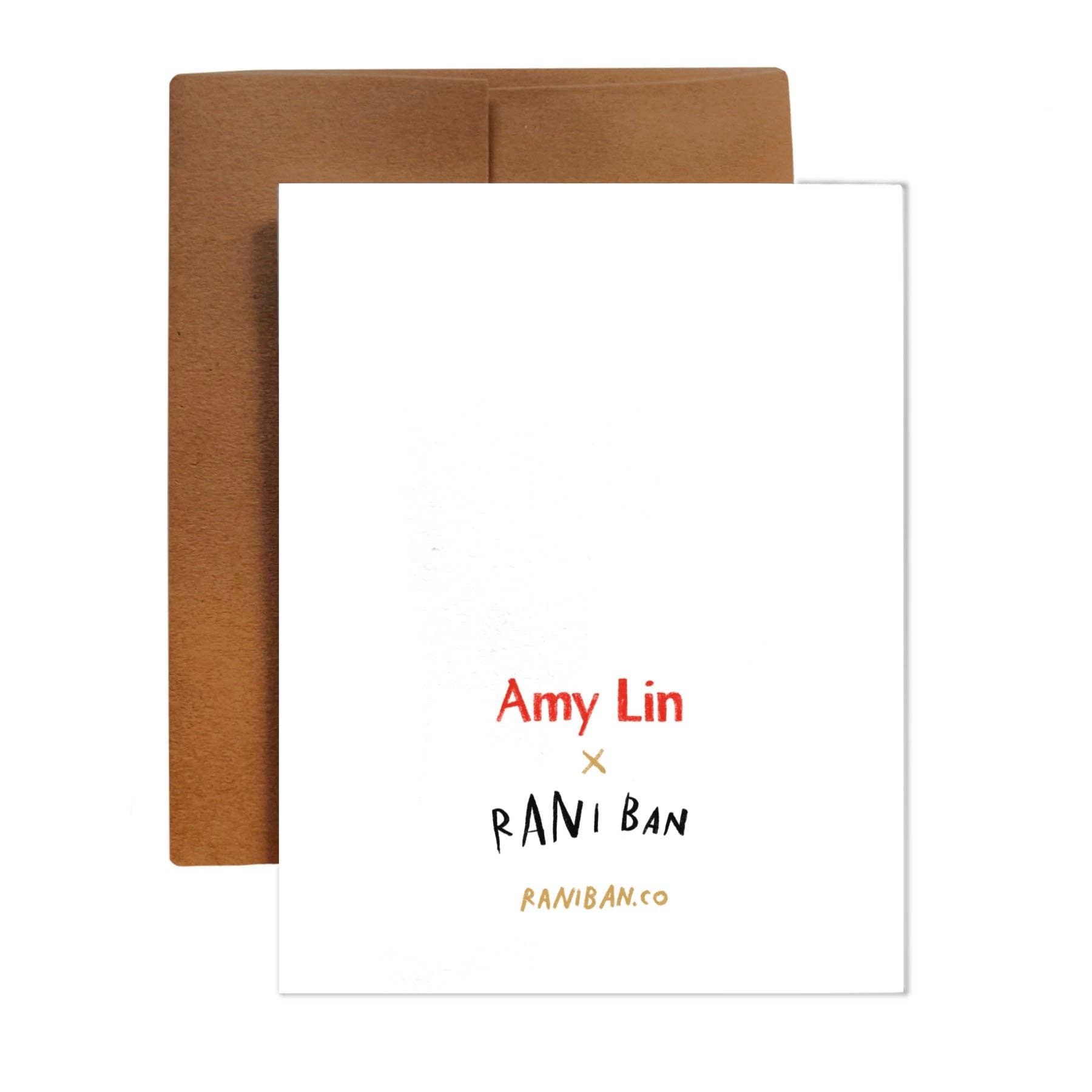 THERE IS NO UNIVERSAL WAY TO GRIEVE card ~ Amy Lin X Rani Ba