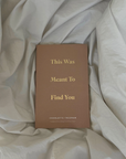 This Was Meant To Find You (When You Needed It Most) - book