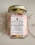 Uplifting Flower Bath Salt Jar: Flower Bath Only