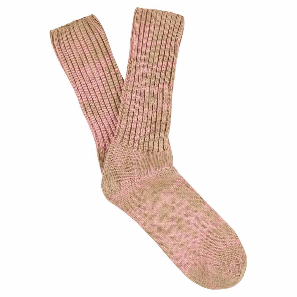 Women Tie Dye Socks - Bronze / Pink: EU 36/41   UK 3.5/7   US 6/9.5