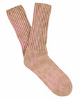 Women Tie Dye Socks - Bronze / Pink: EU 36/41   UK 3.5/7   US 6/9.5