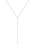 Miley Chain - dainty chain lariat necklace: 20"